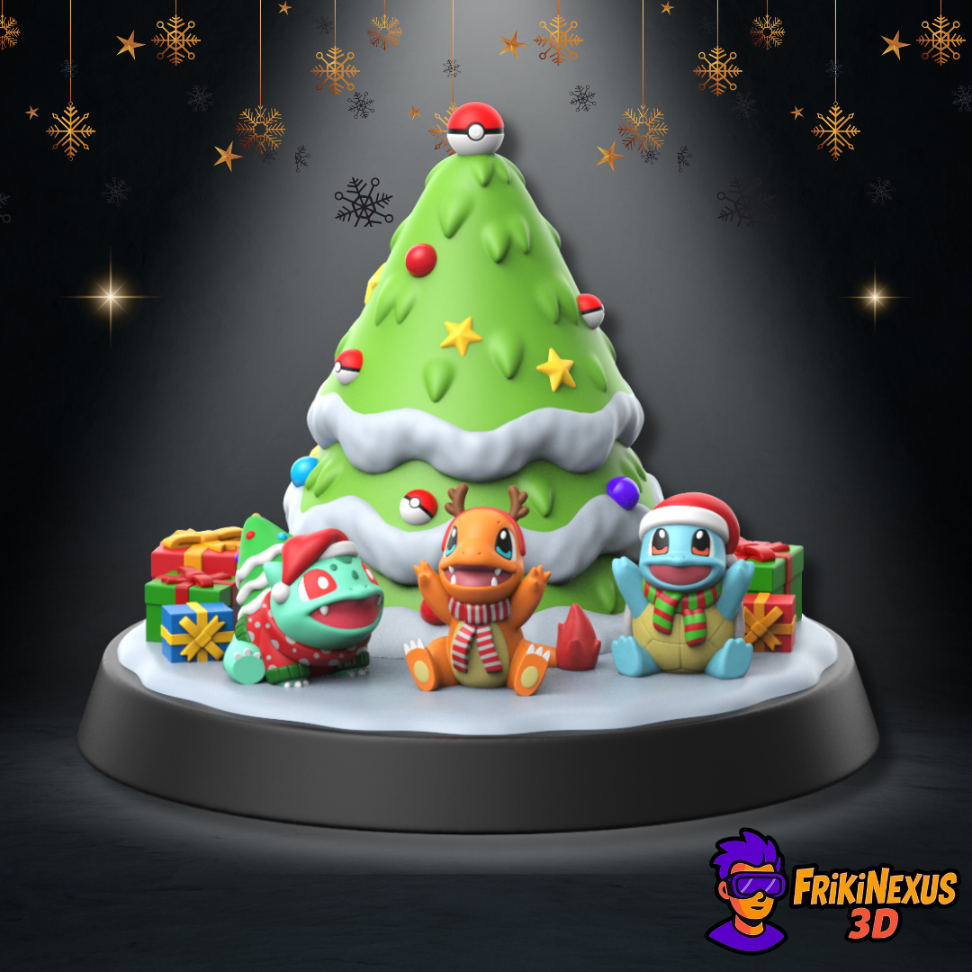 Diorama Navideño Pokémon